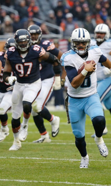 Mariota's improved play has Titans thinking playoffs at bye